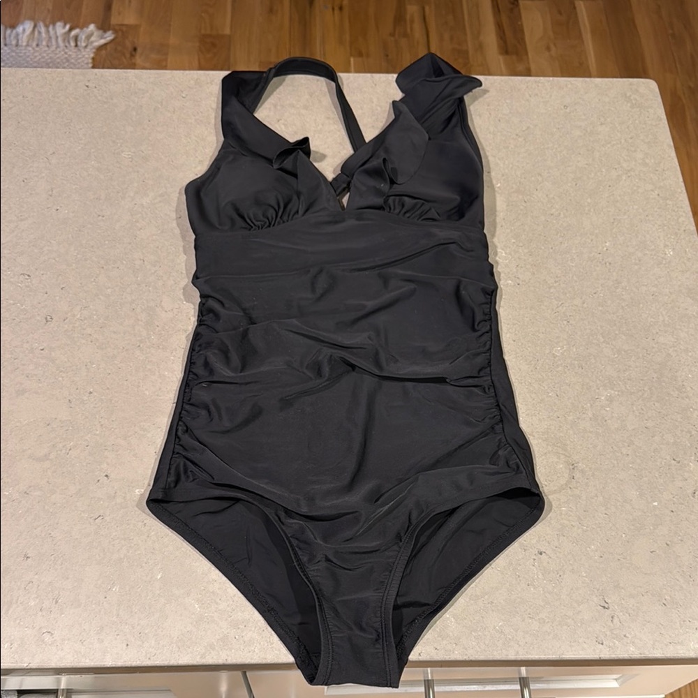 Kona Sol Black Swimsuit
